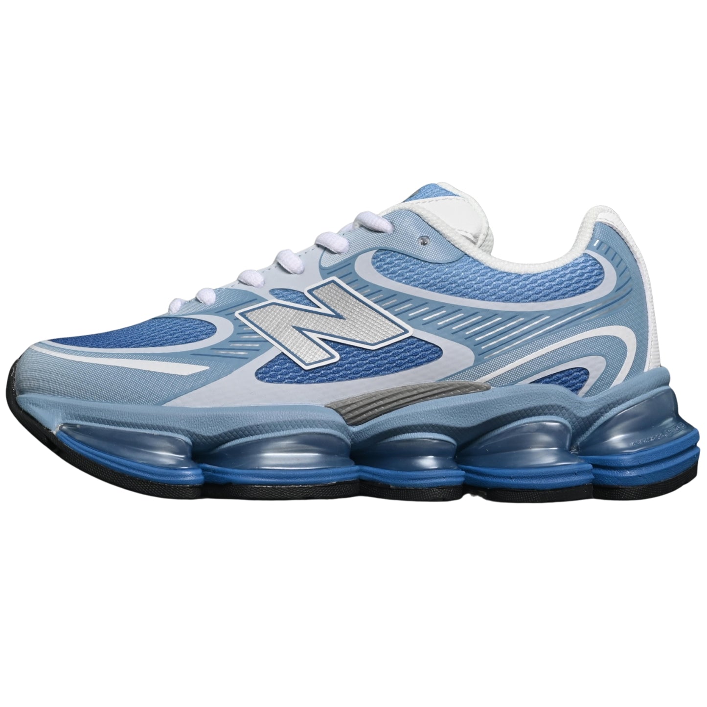 Tênis NB 2000 Azul Claro com Branco