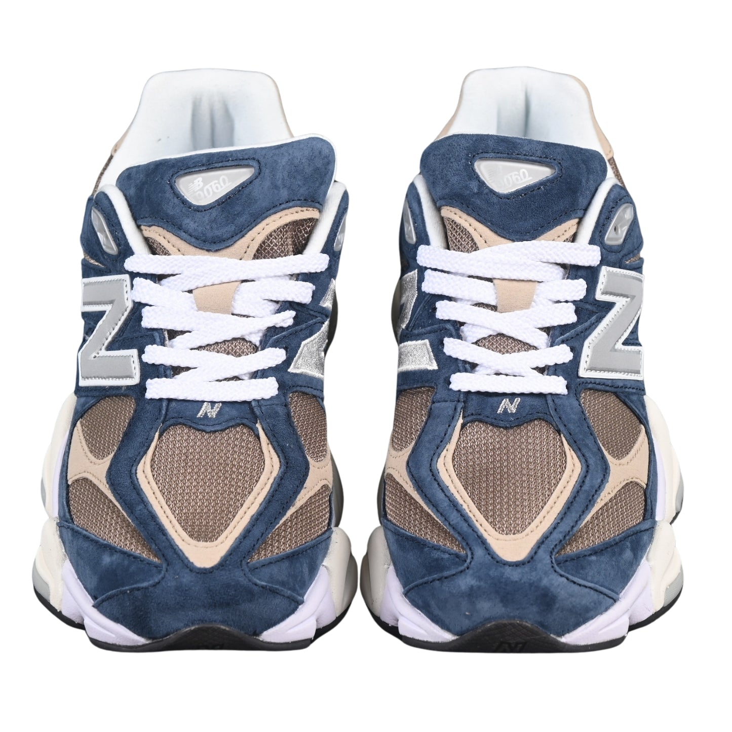 Tênis NB 9060 Camurça Azul com Marrom claro