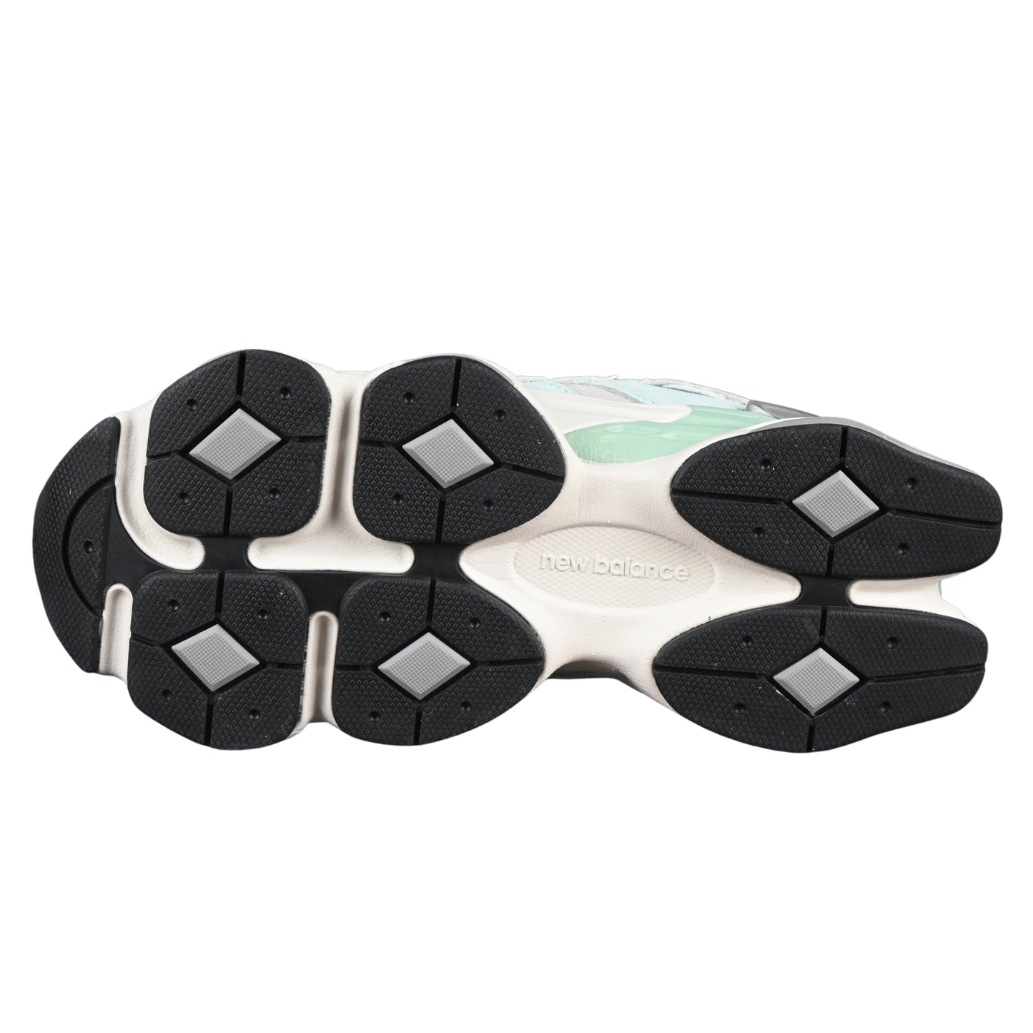 Tênis NB 9060 Camurça Verde claro com Verde escuro