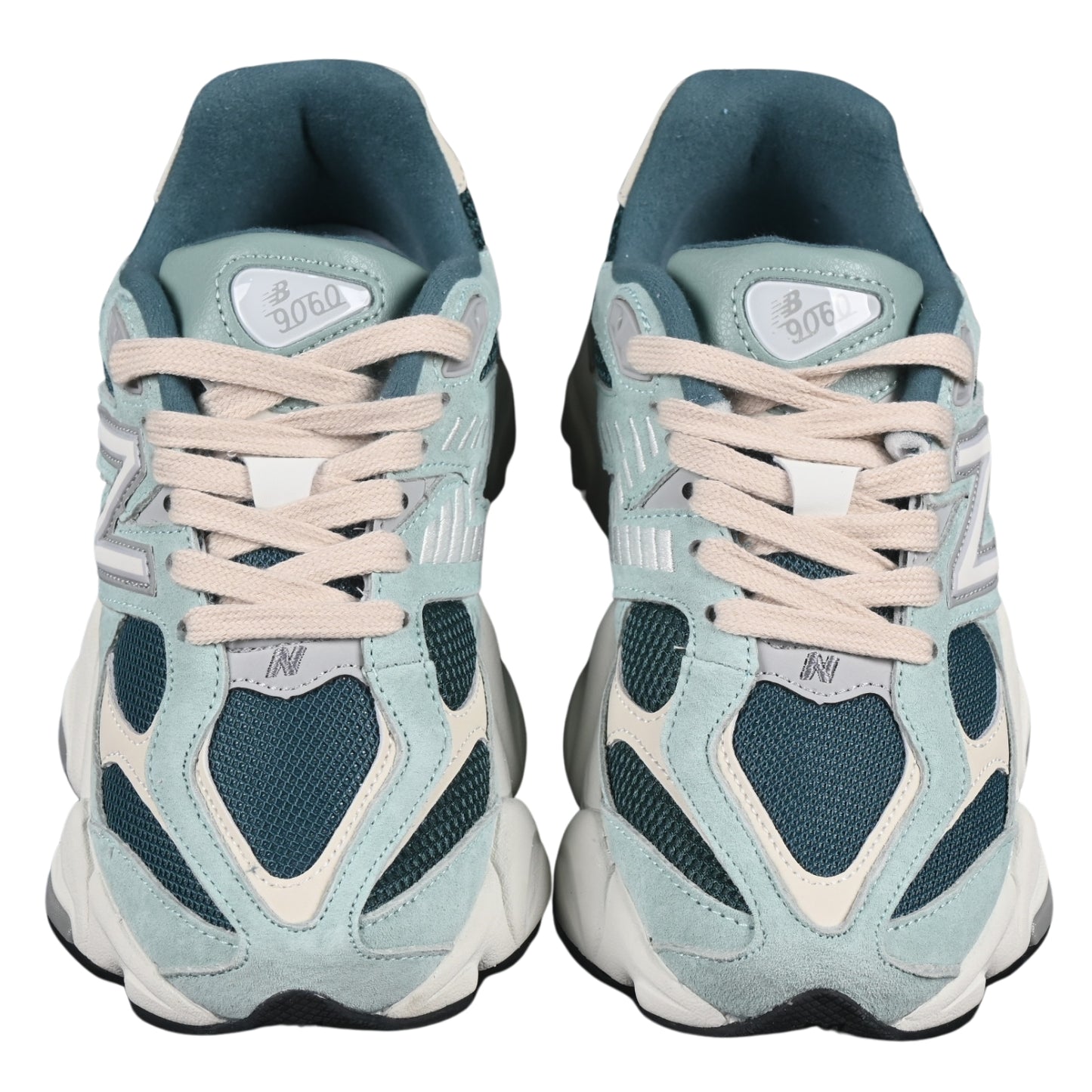 Tênis NB 9060 Camurça Verde claro com Verde escuro