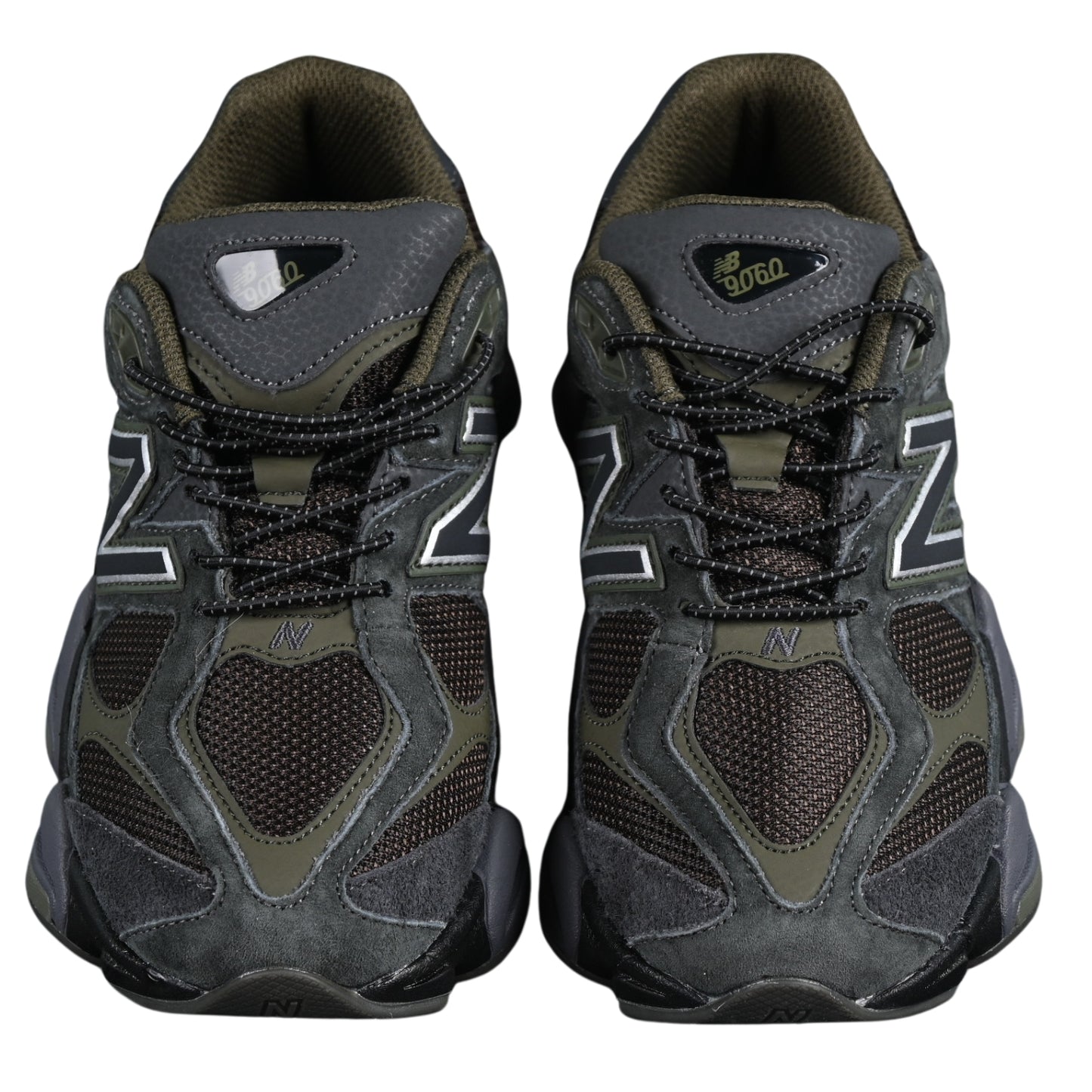 Tênis NB 9060 Camurça Azul escuro com Verde militar