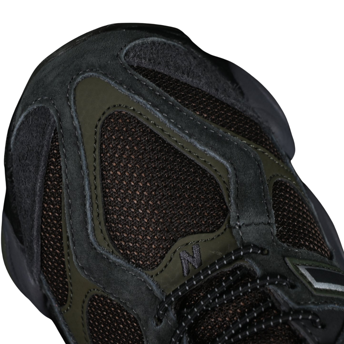 Tênis NB 9060 Camurça Azul escuro com Verde militar