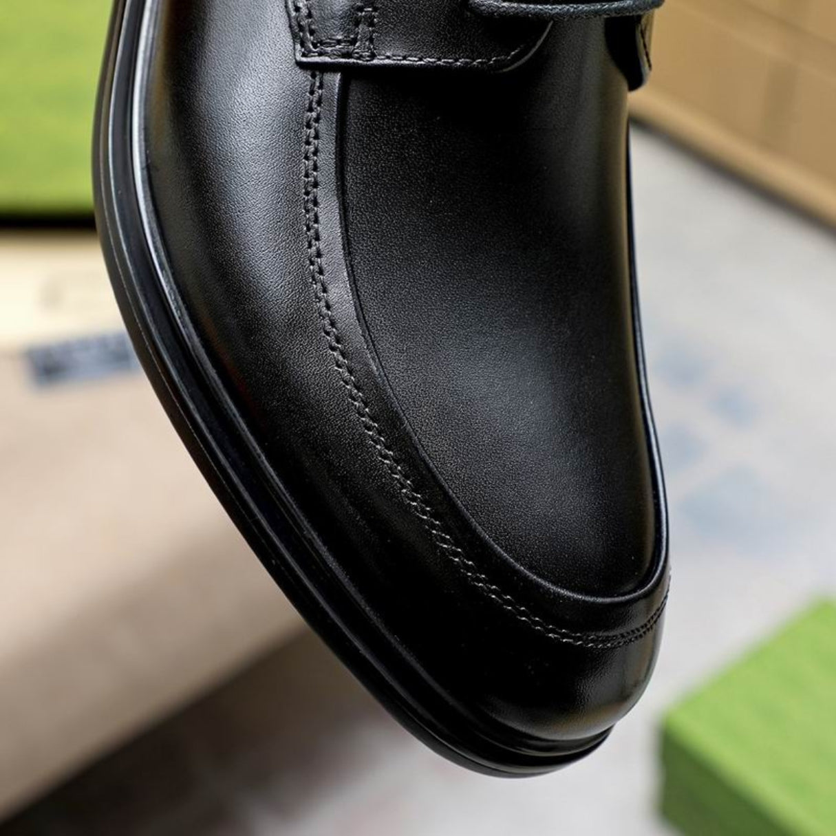 Sapato GG Social Couro Preto Modern