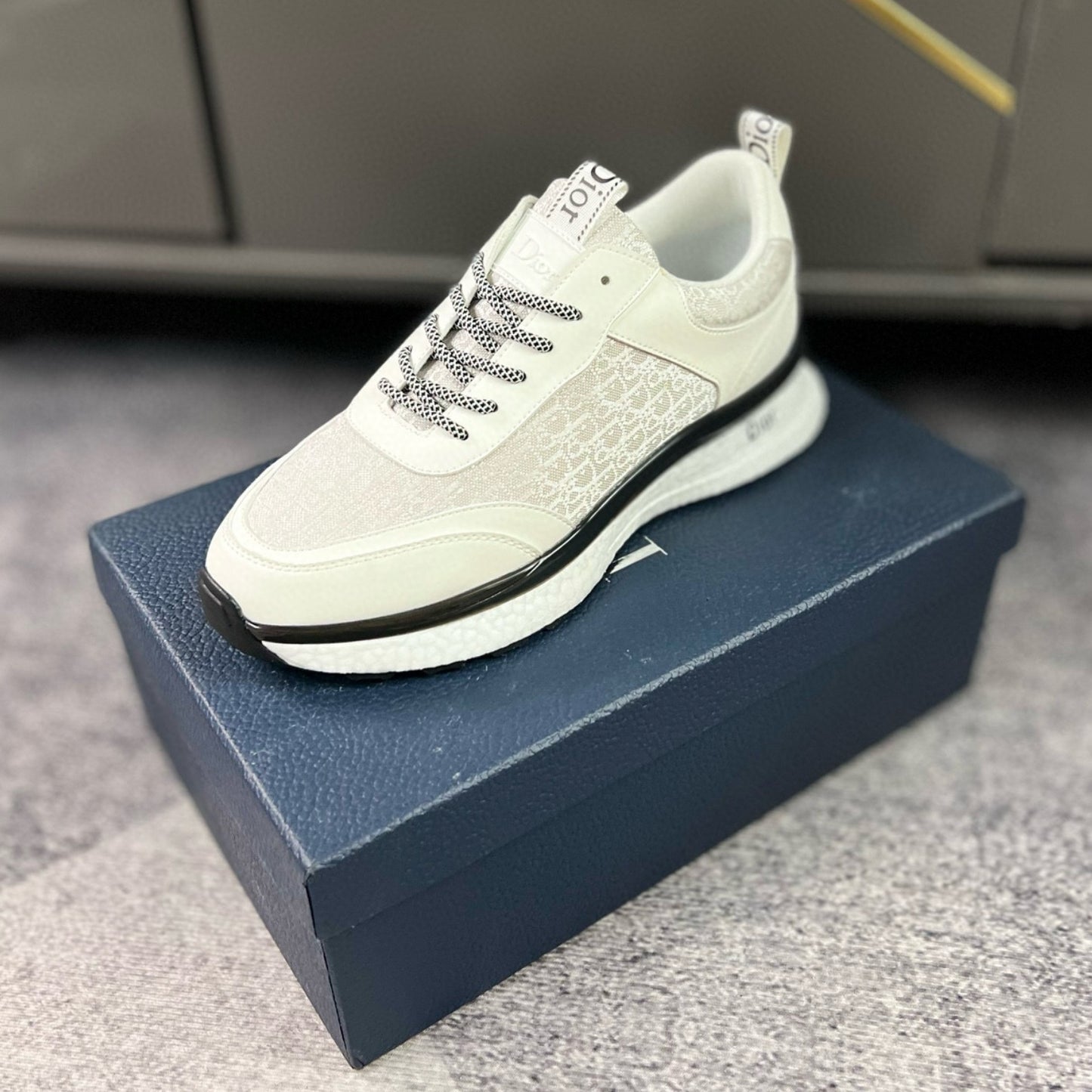Tênis Dio Casual Branco com branco Canvas