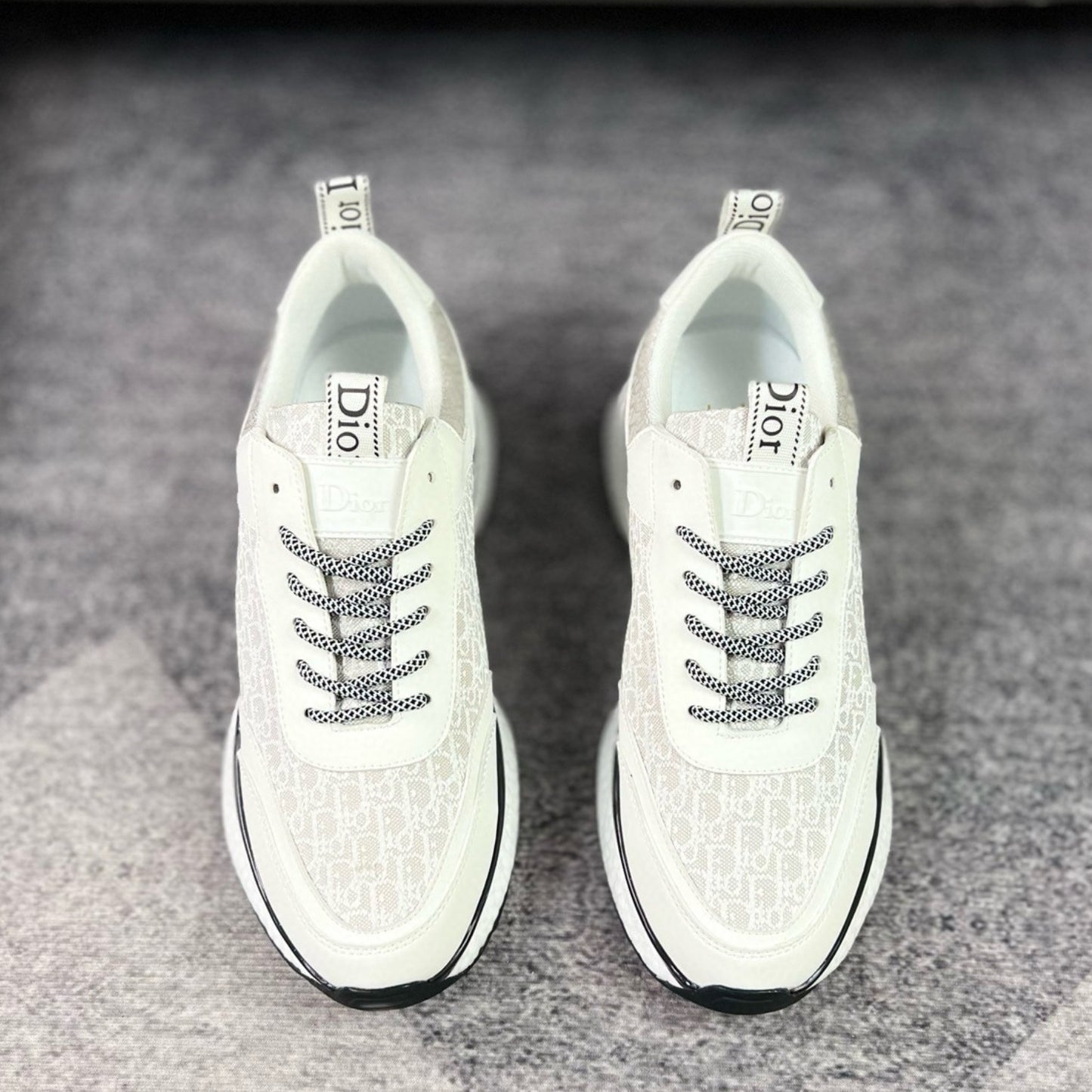 Tênis Dio Casual Branco com branco Canvas