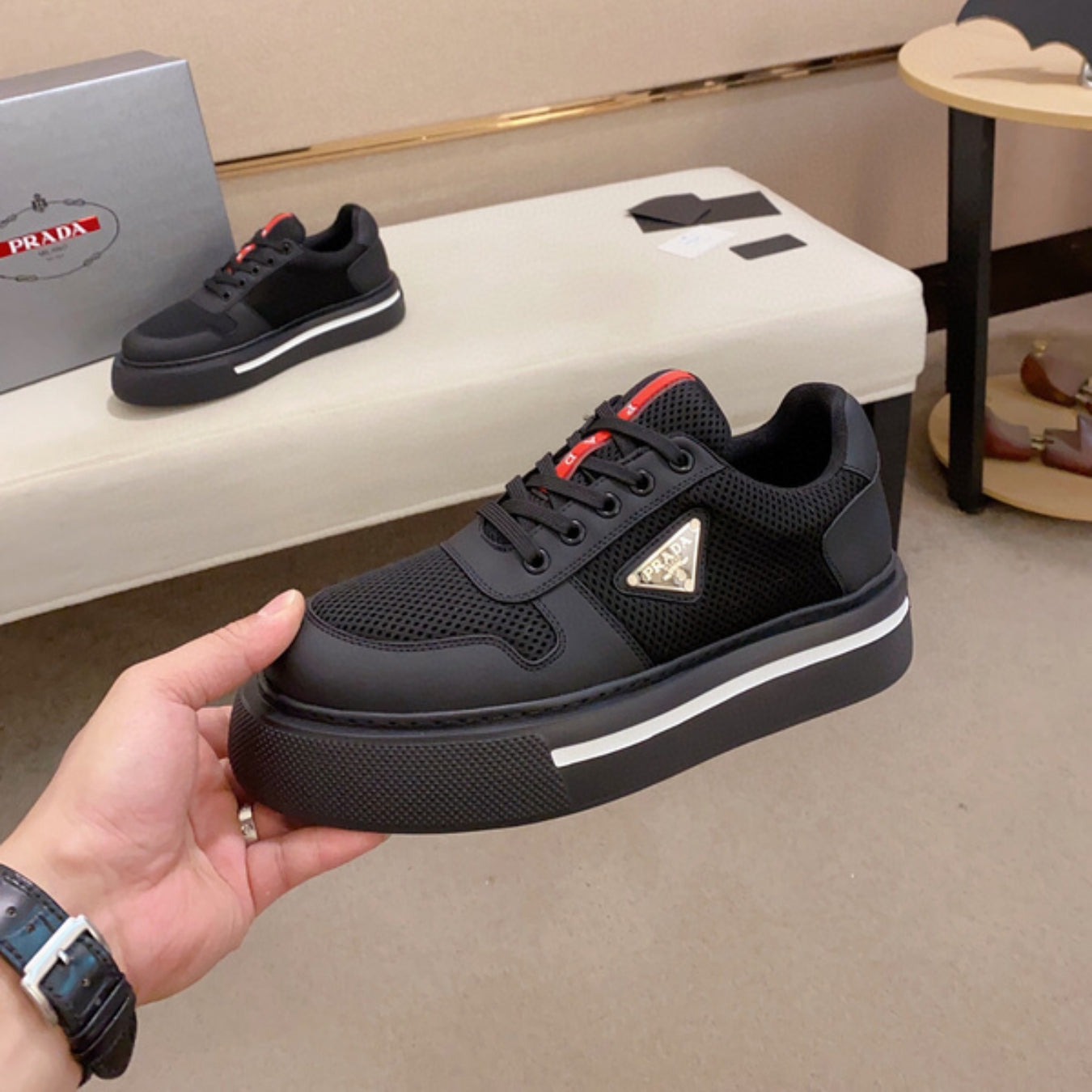 Tenis PD Preto com Listra