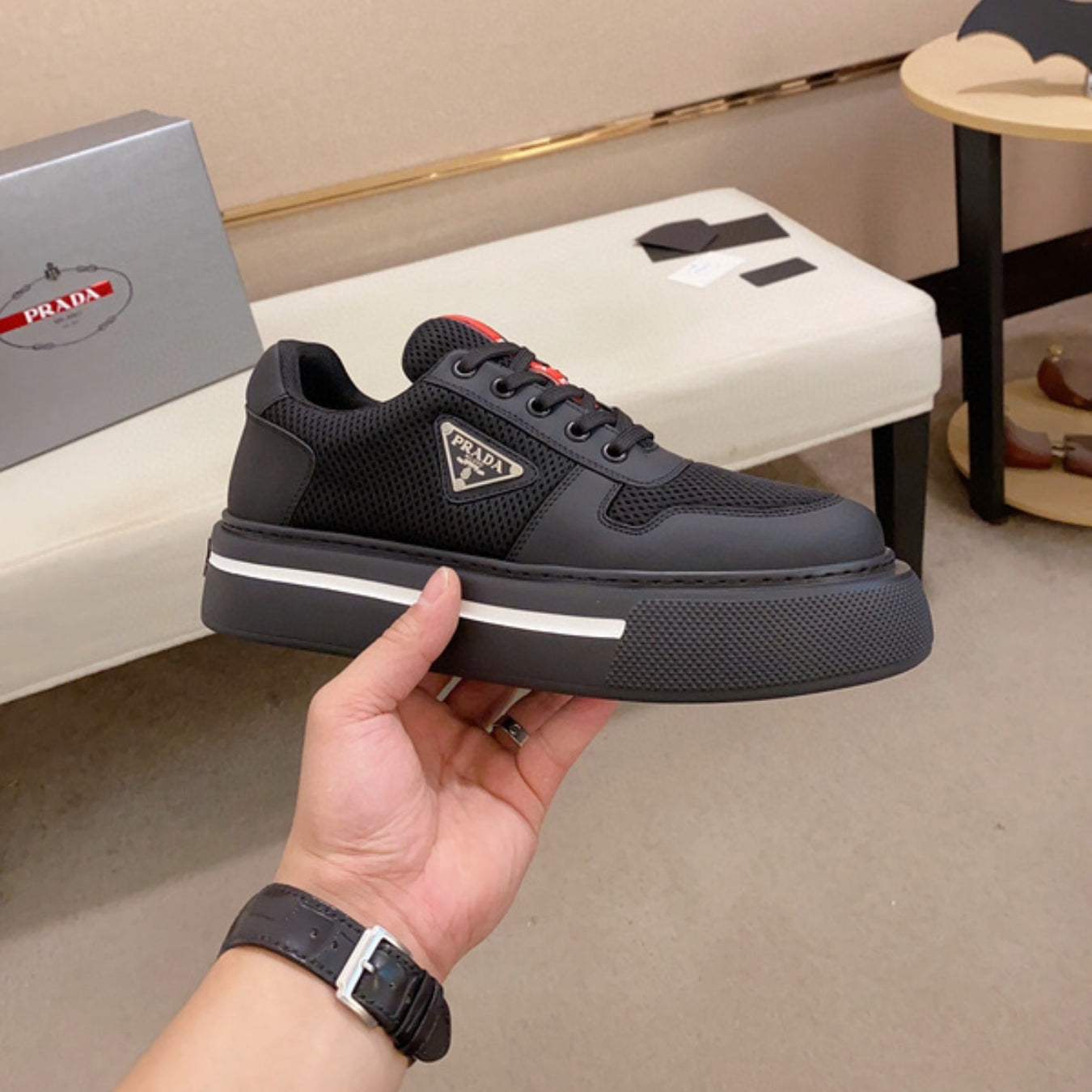 Tenis PD Preto com Listra