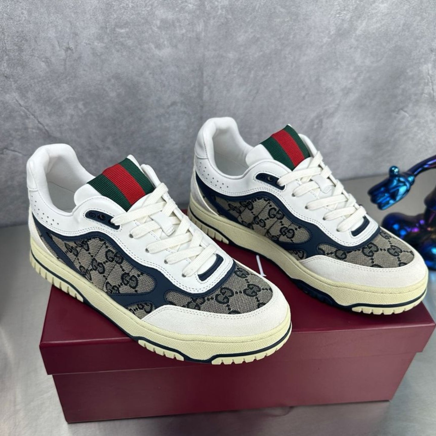 Tenis GG Re-Web Azul