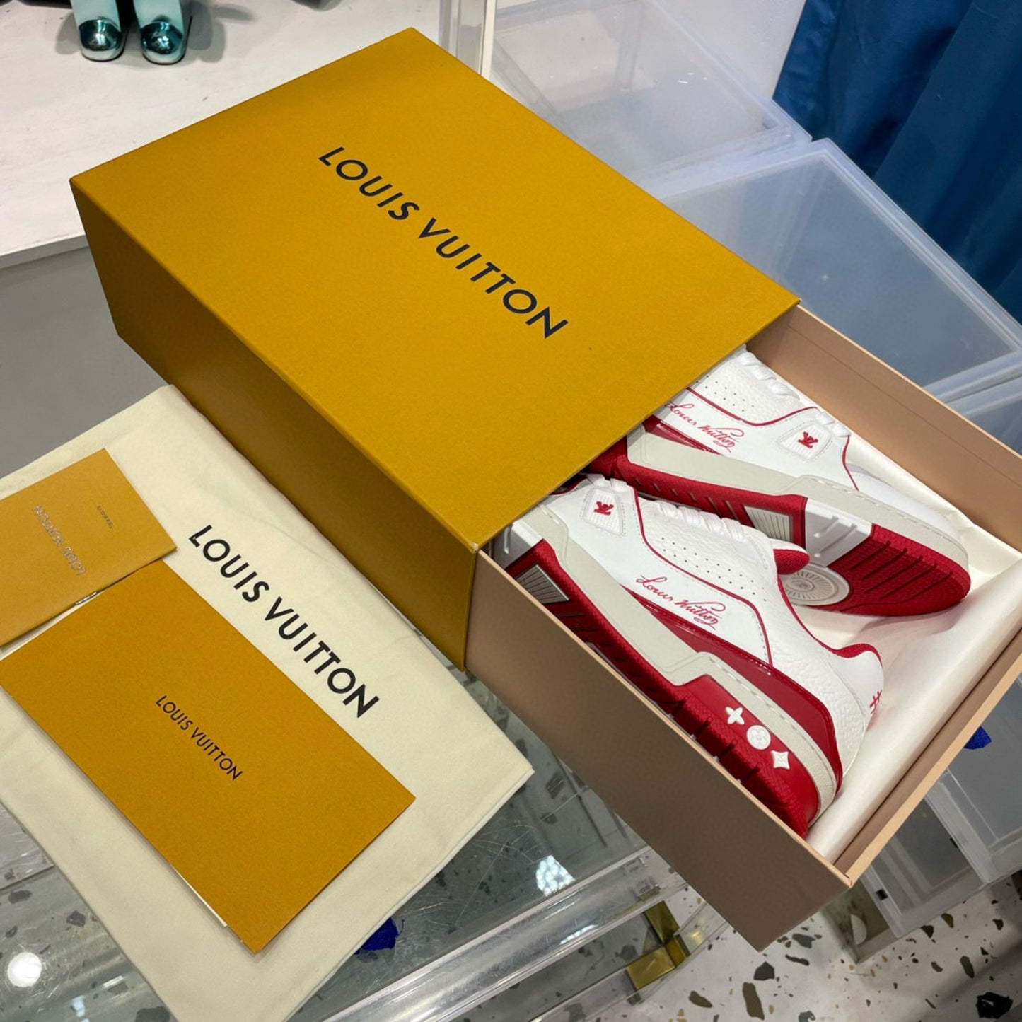 Tenis LV trainer #54 Vermelho