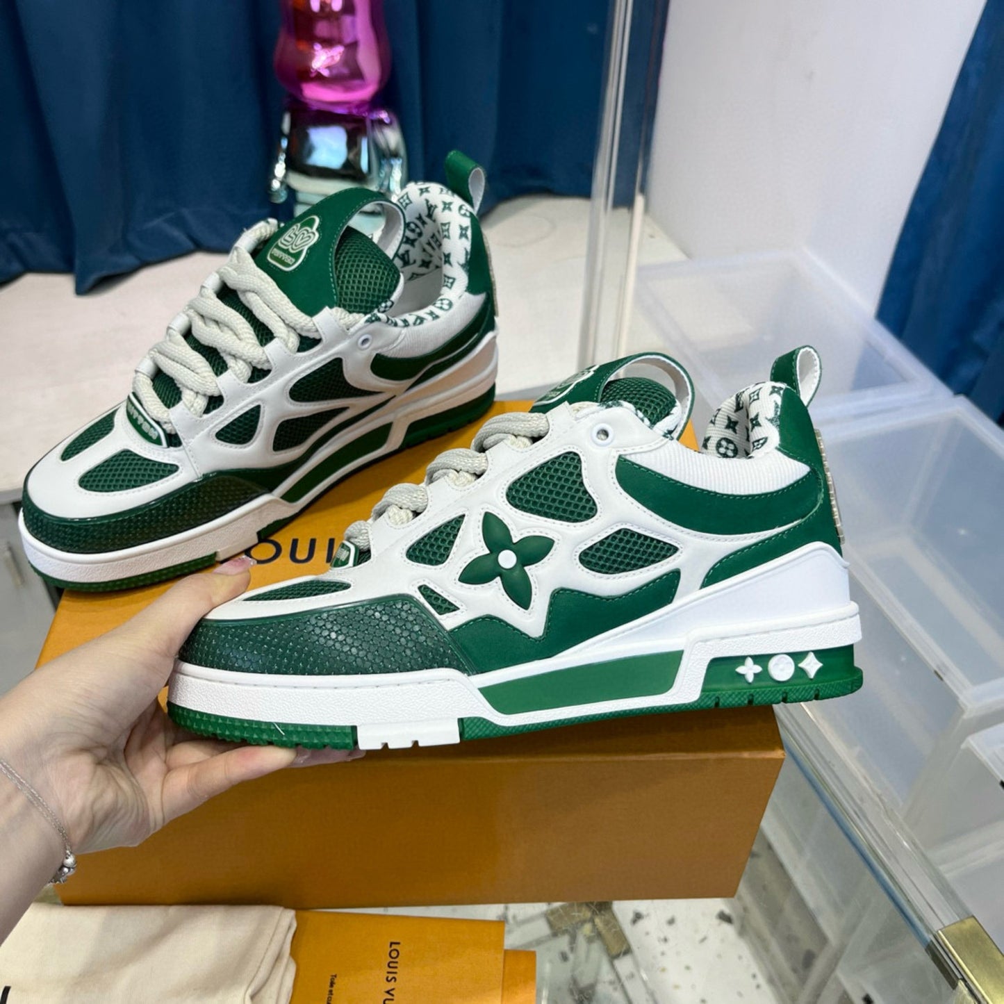 Tênis LV Skate Verde