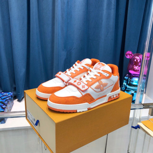 Tênis Lv Trainer Laranja