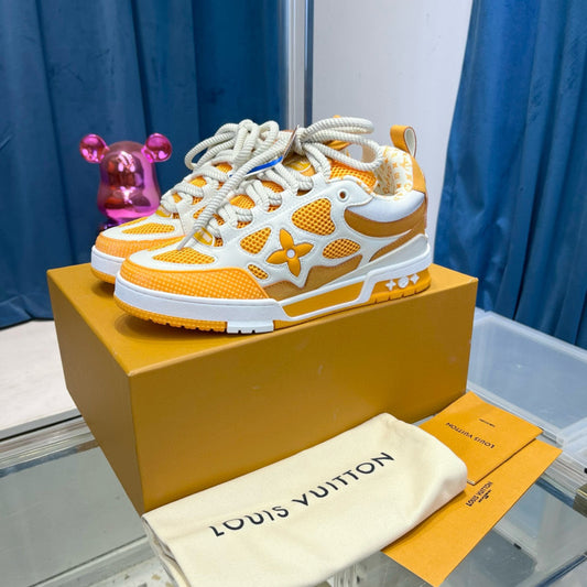 Tênis LV Skate Amarelo
