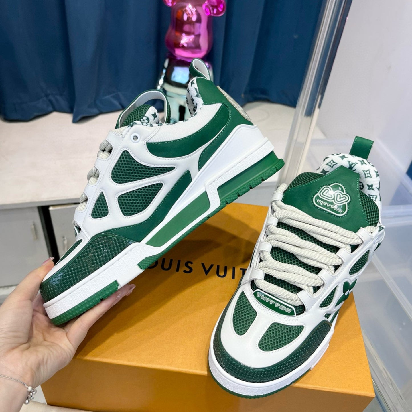 Tênis LV Skate Verde