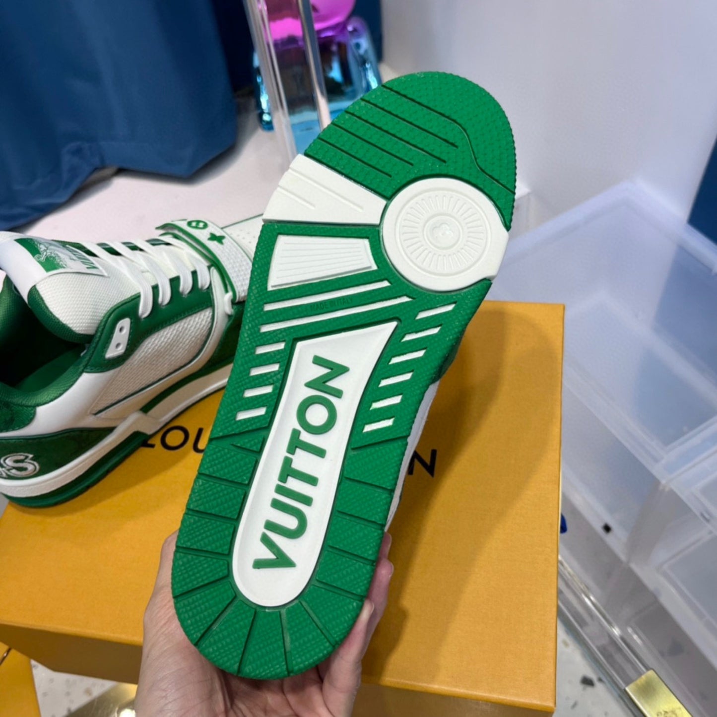 Tenis Lv Trainer Verde