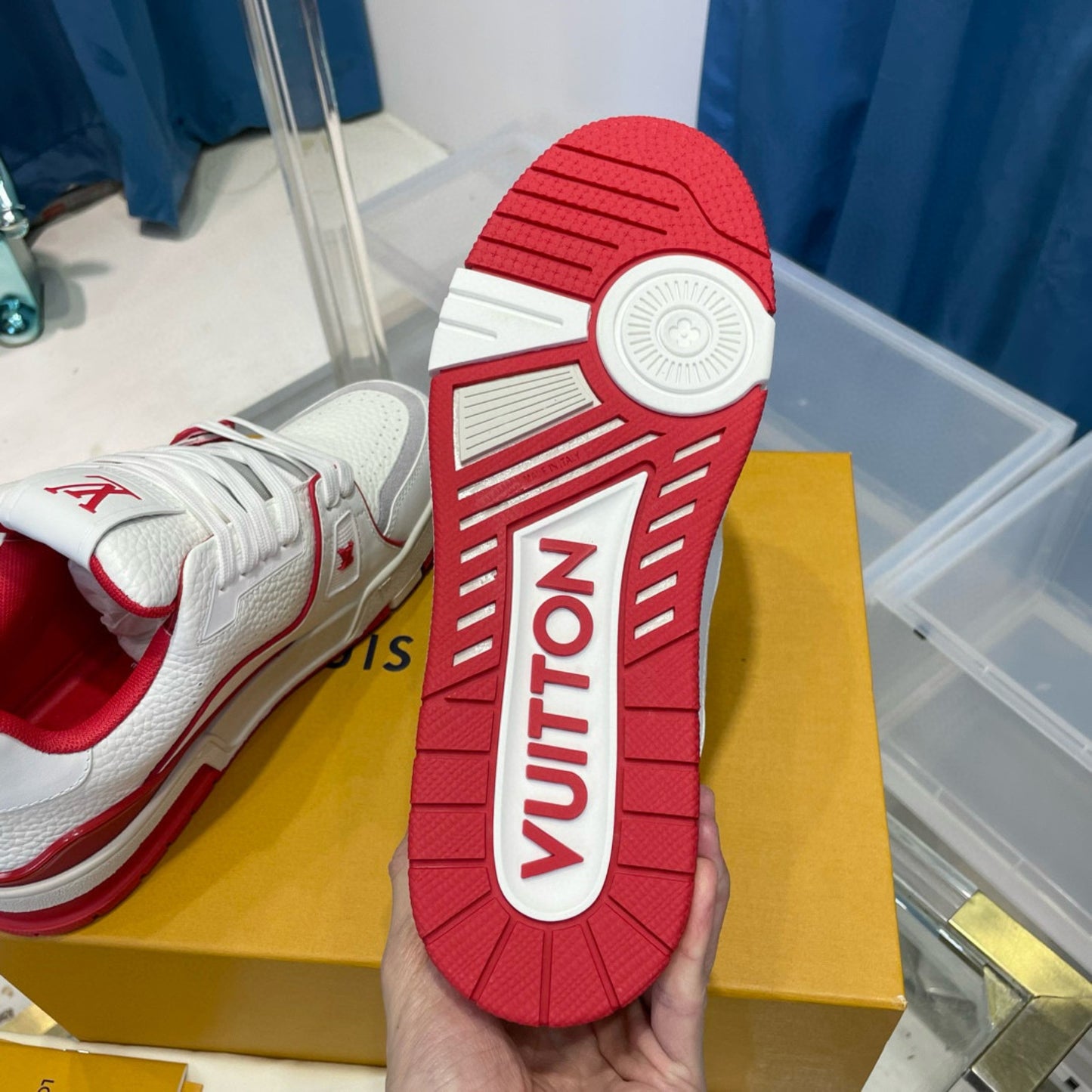 Tenis LV trainer #54 Vermelho
