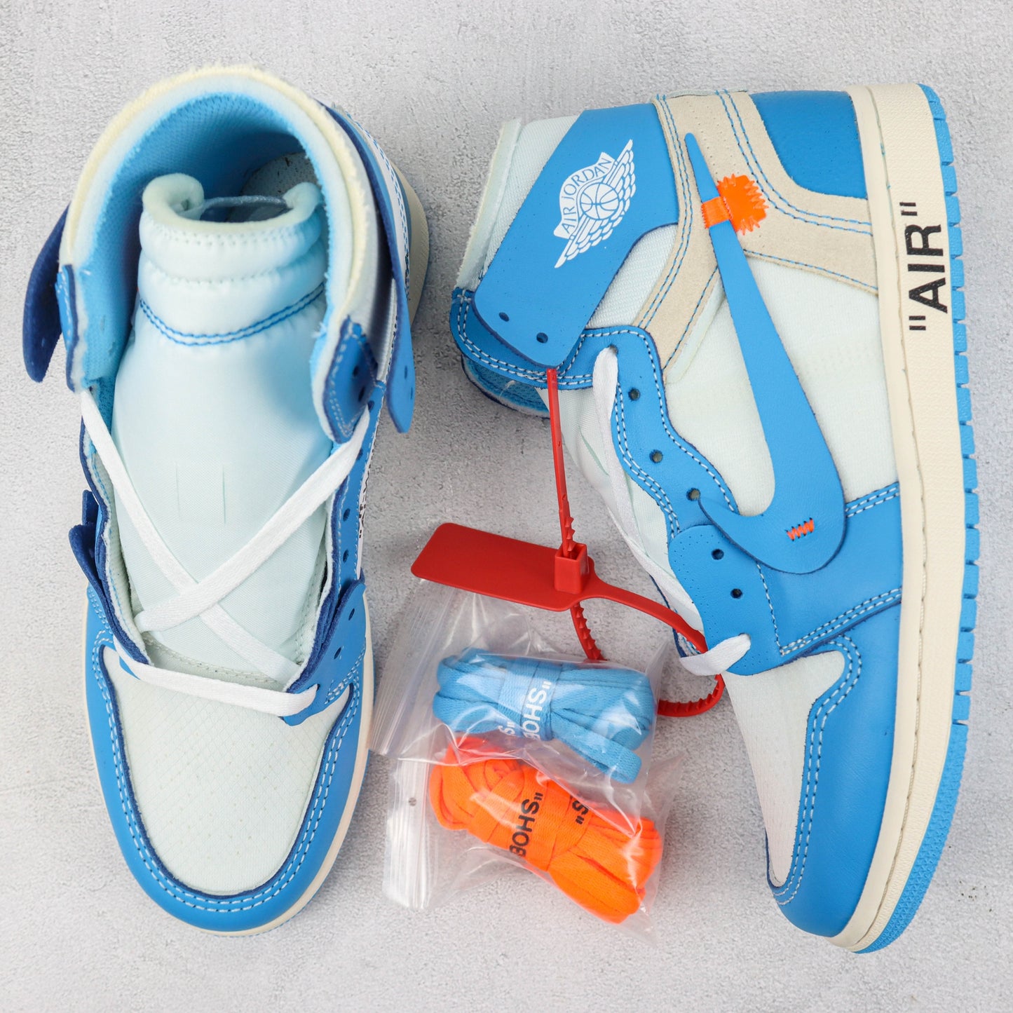 Tênis Off-Wh x AJ1 UNC