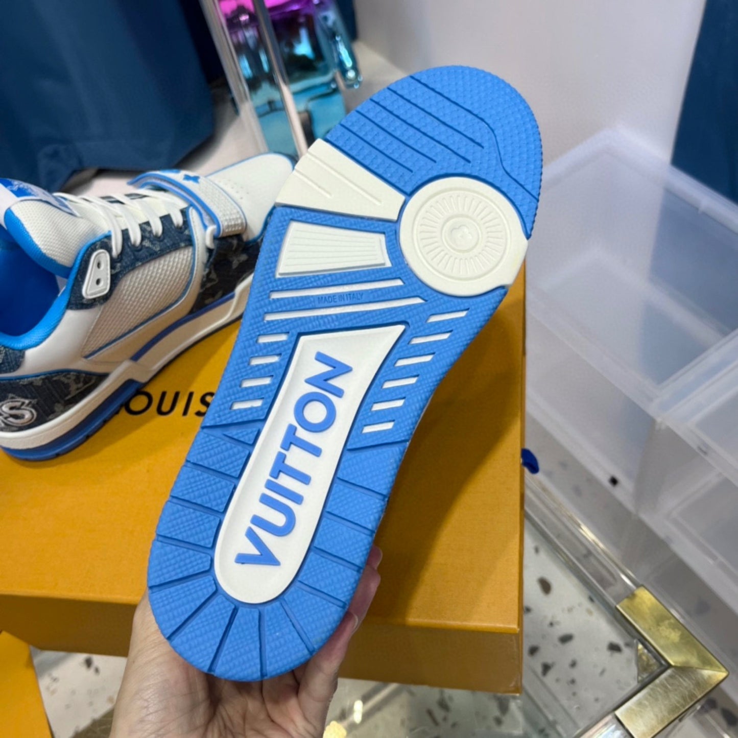 Tênis Lv Trainer Azul