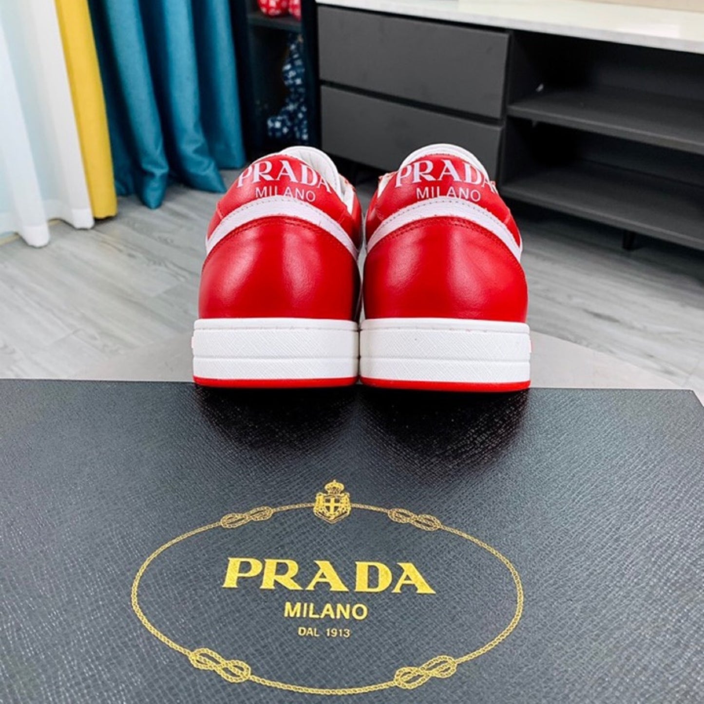 Tênis PD Downtown Vermelho com Branco