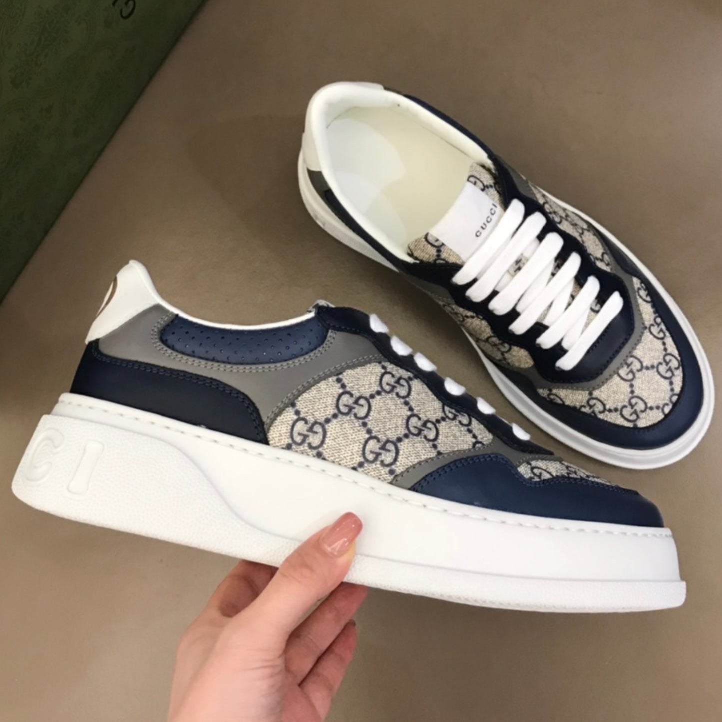 Tenis GG Supreme Azul