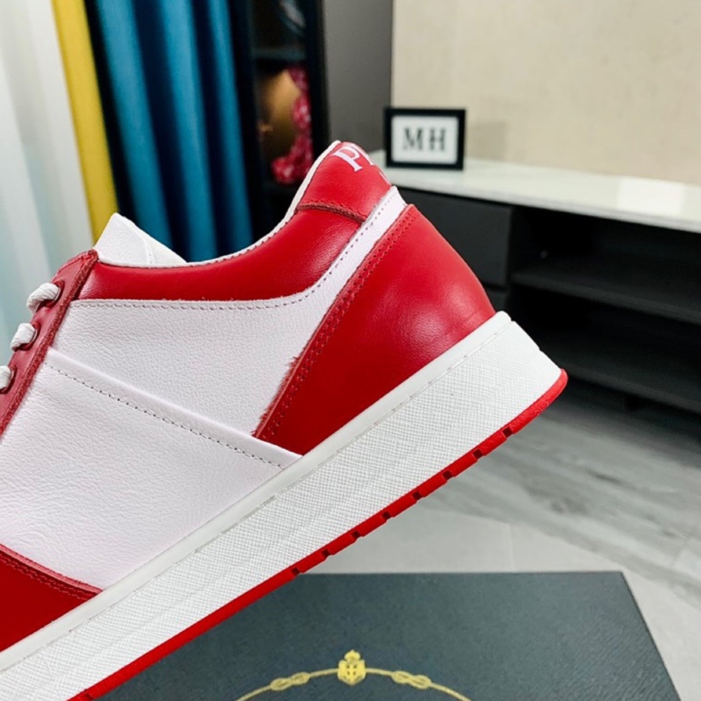 Tênis PD Downtown Vermelho com Branco