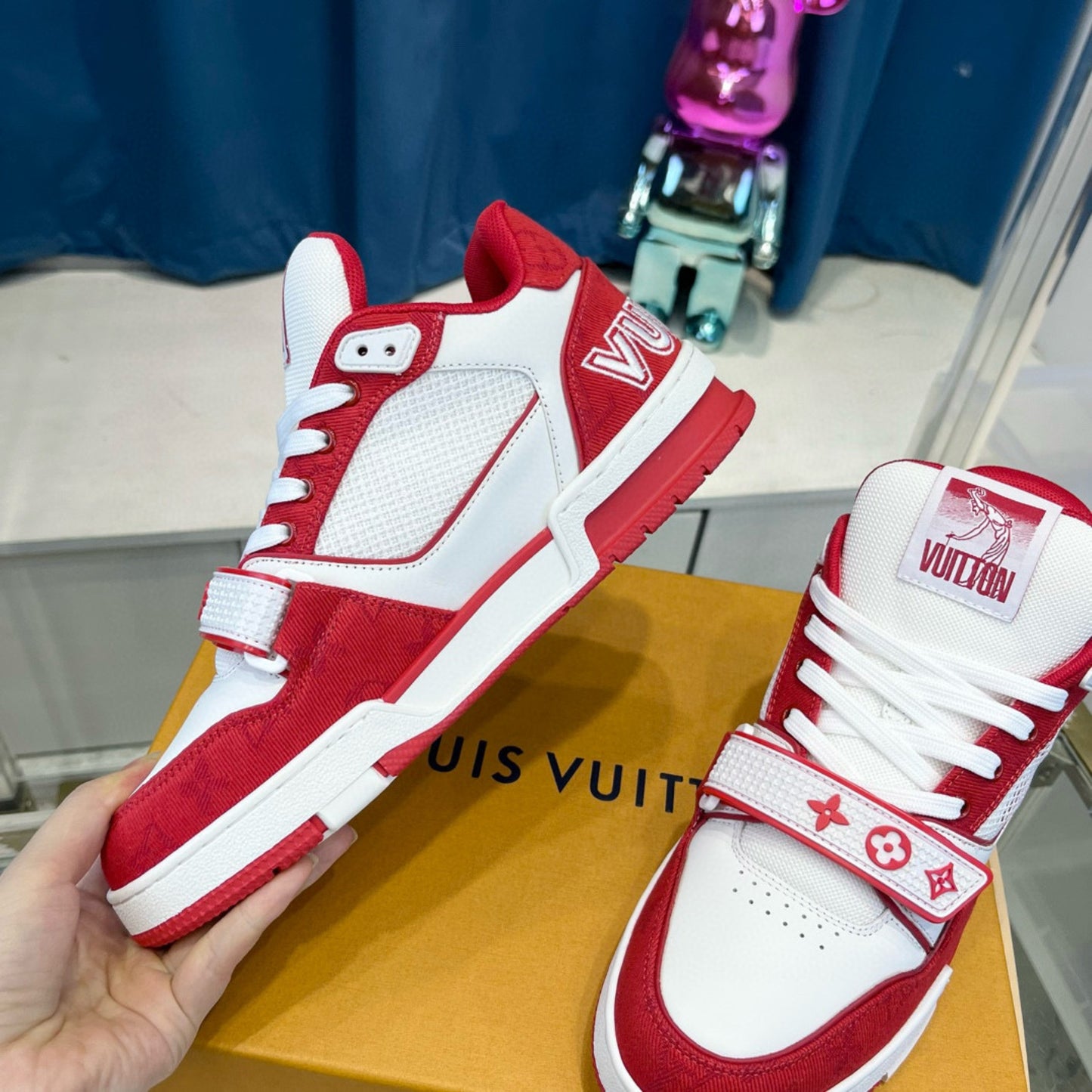 Tênis LV Trainer Vermelho