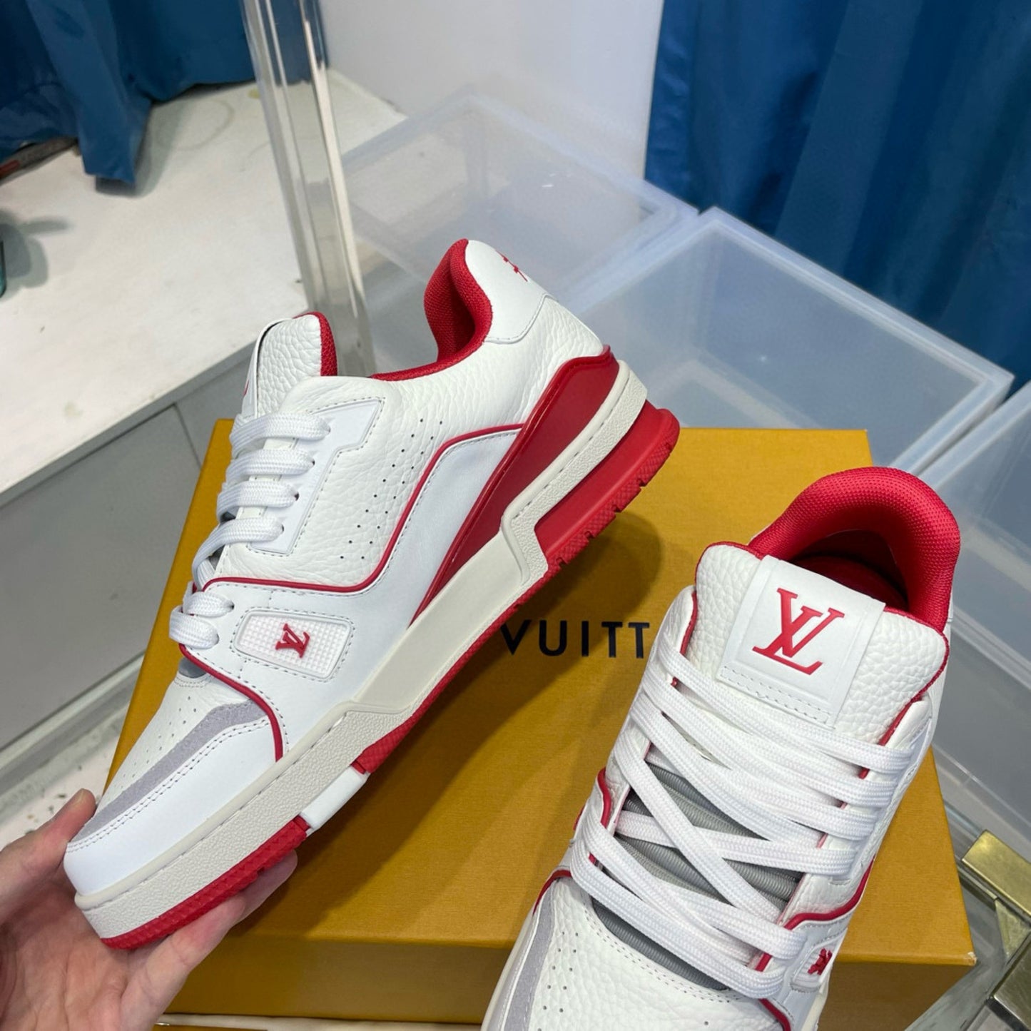 Tenis LV trainer #54 Vermelho