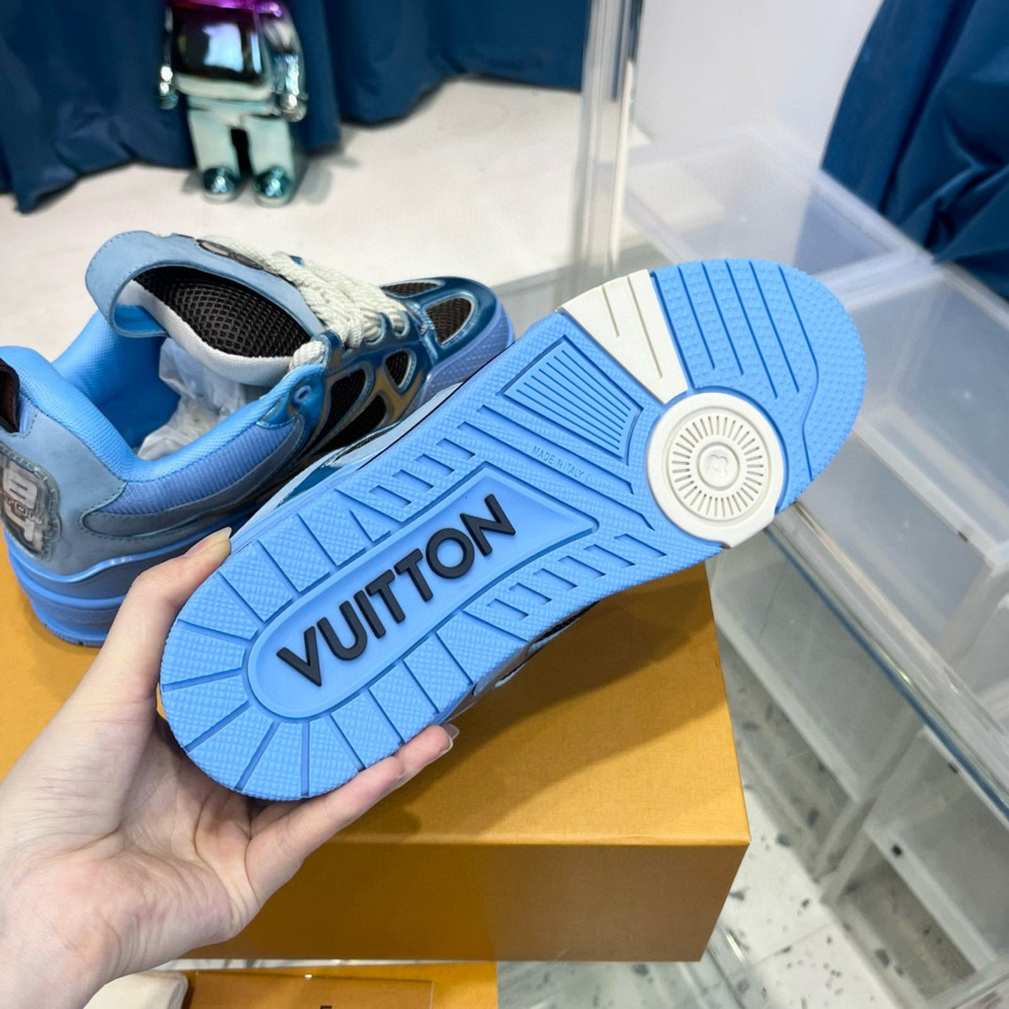 Tenis LV Skate Azul