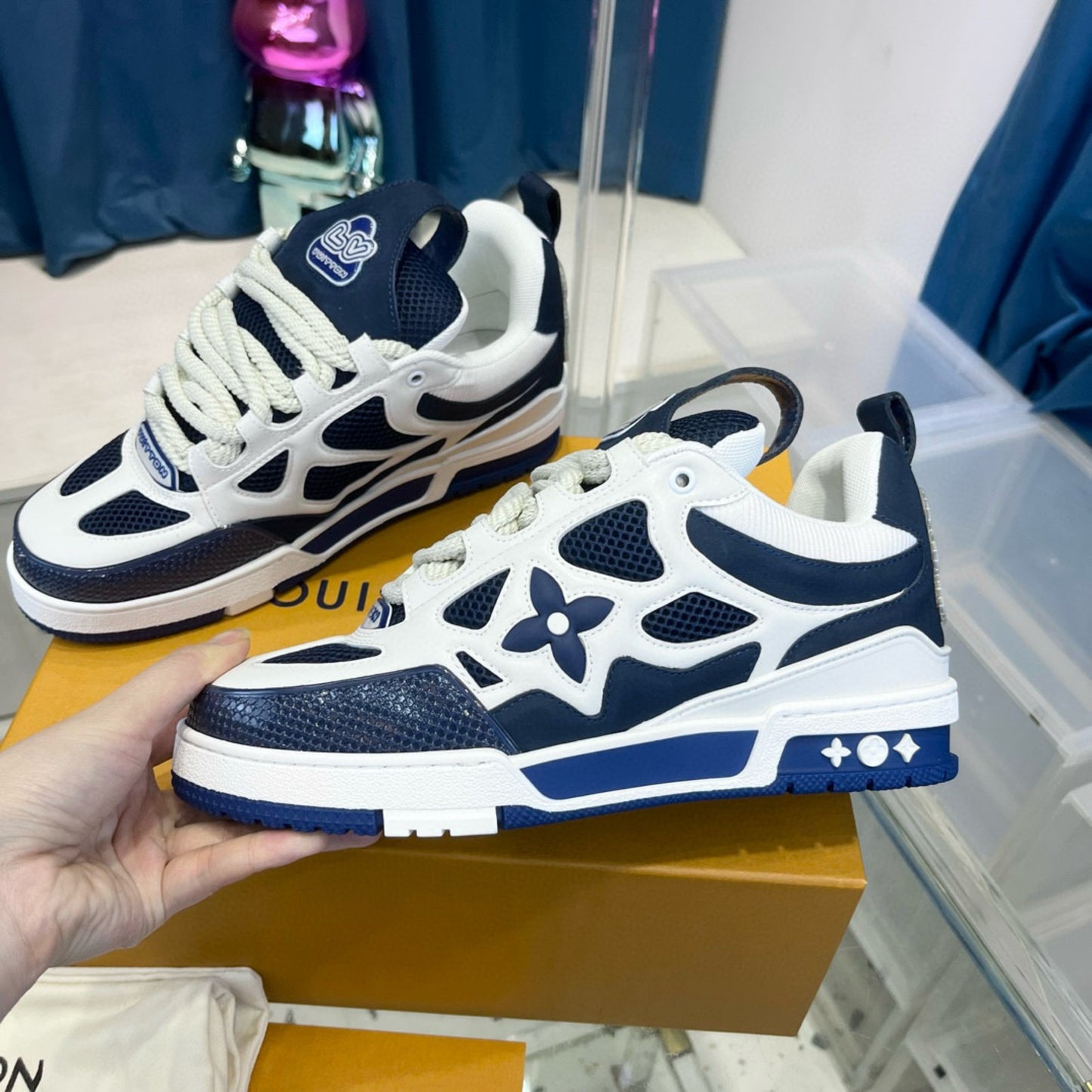 Tenis LV Skate Marine
