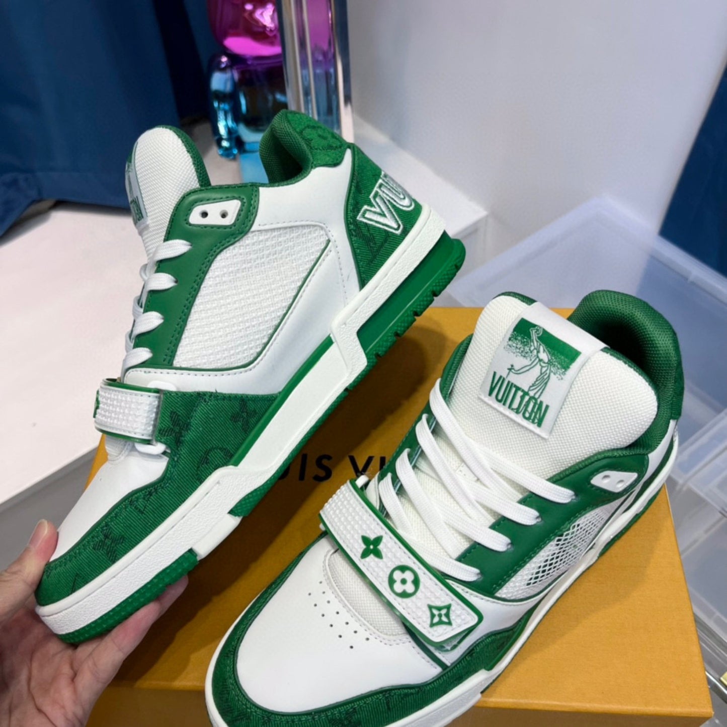 Tenis Lv Trainer Verde