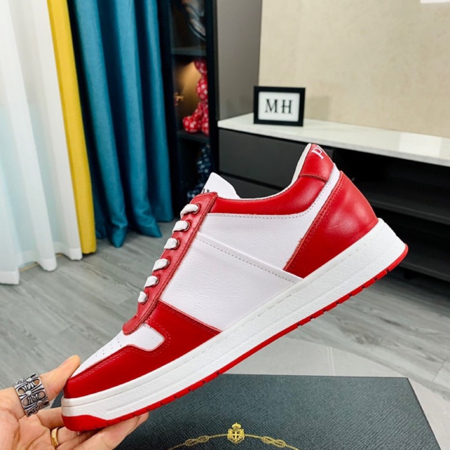 Tênis PD Downtown Vermelho com Branco