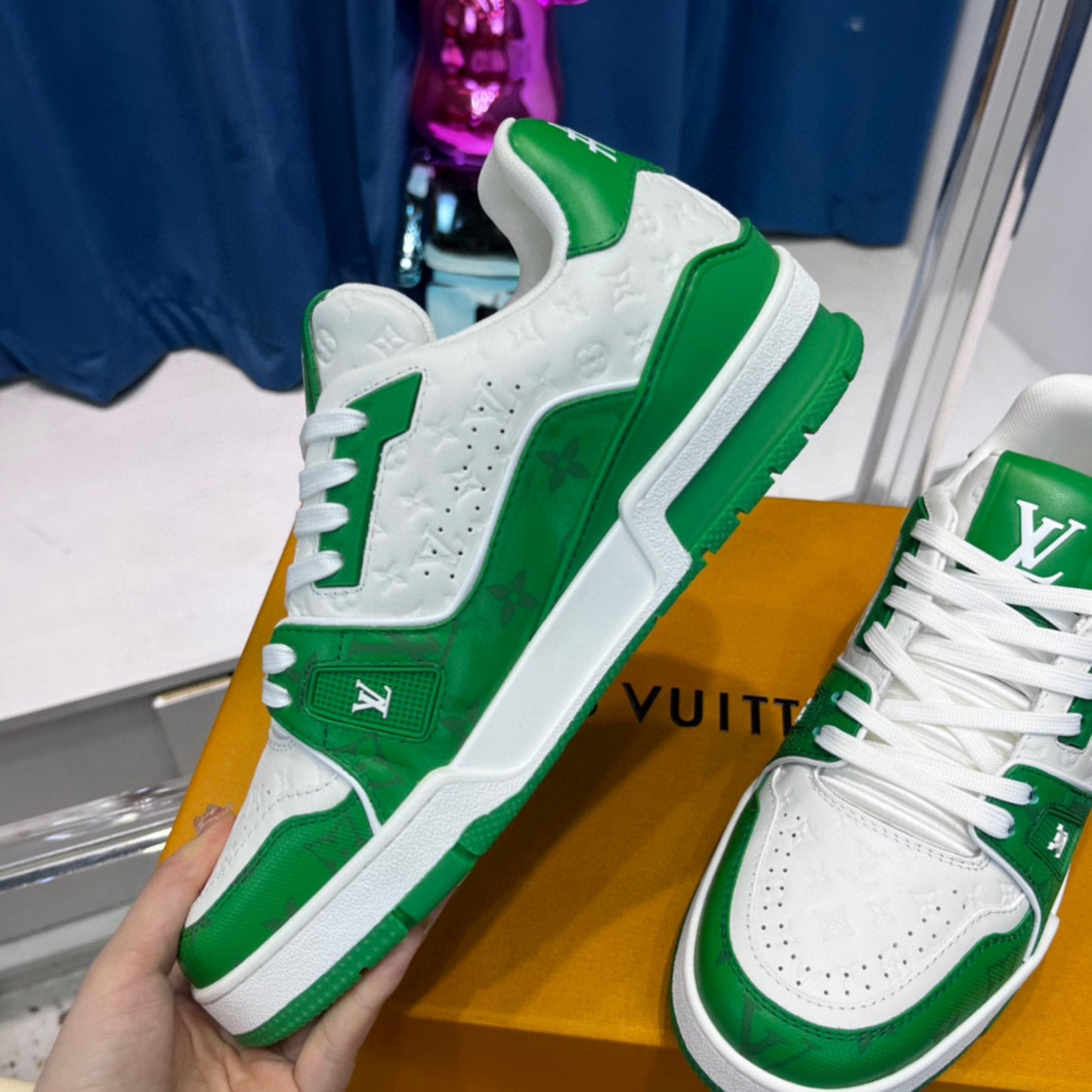 Tenis LV trainer #54 Verde
