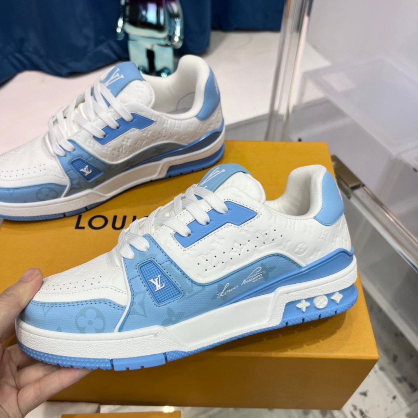 Tênis LV Trainer #54 Azul