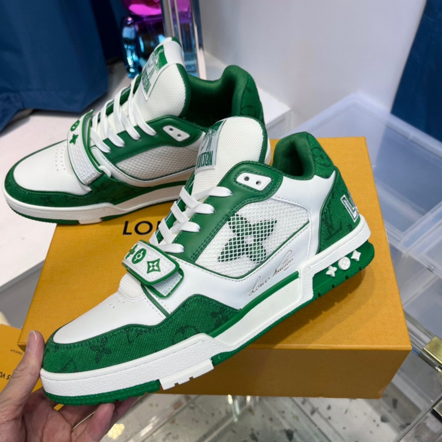 Tenis Lv Trainer Verde