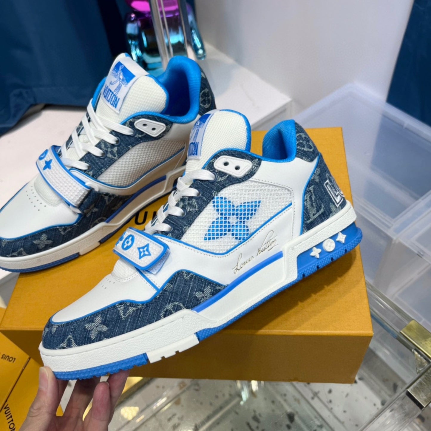Tênis Lv Trainer Azul