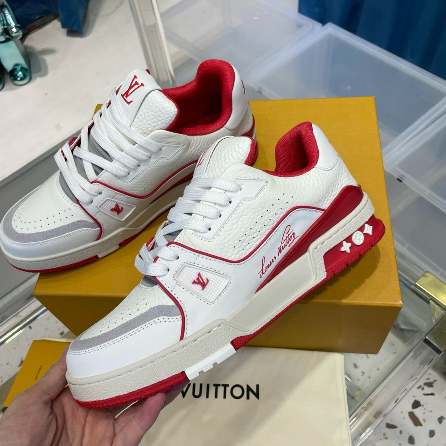 Tenis LV trainer #54 Vermelho