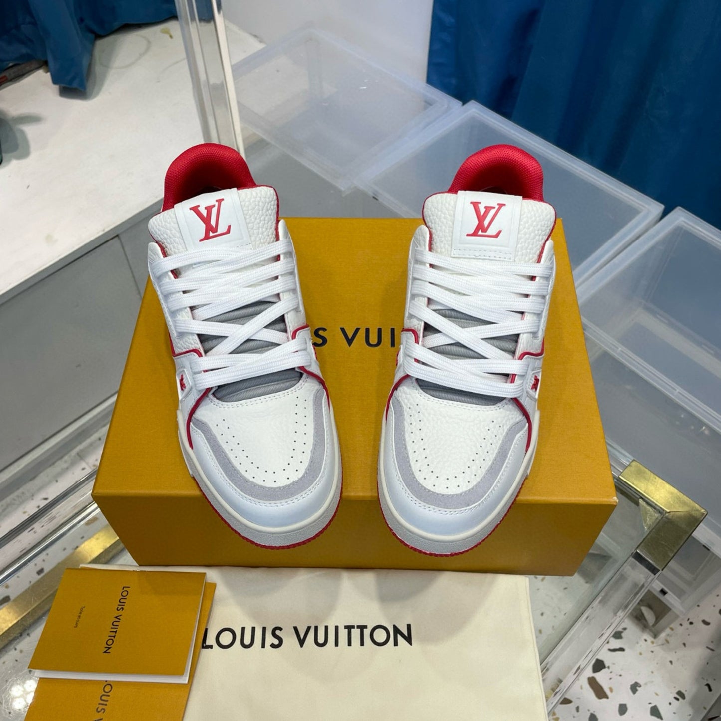 Tenis LV trainer #54 Vermelho