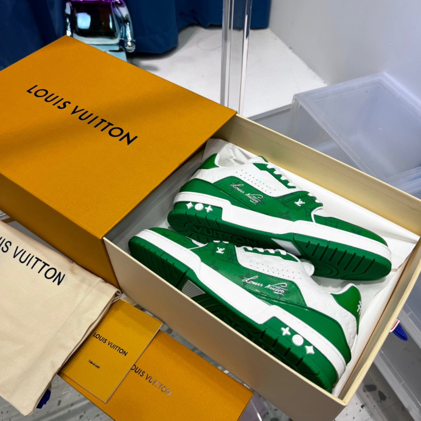 Tenis LV trainer #54 Verde