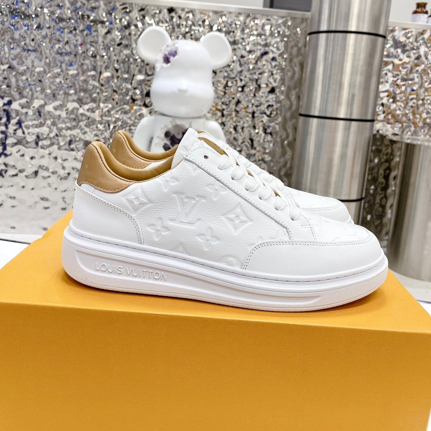 Tênis LV Beverly Hills Branco