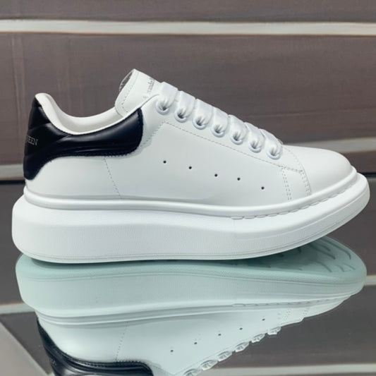 Tênis A Mcq Oversized Couro Branco #5