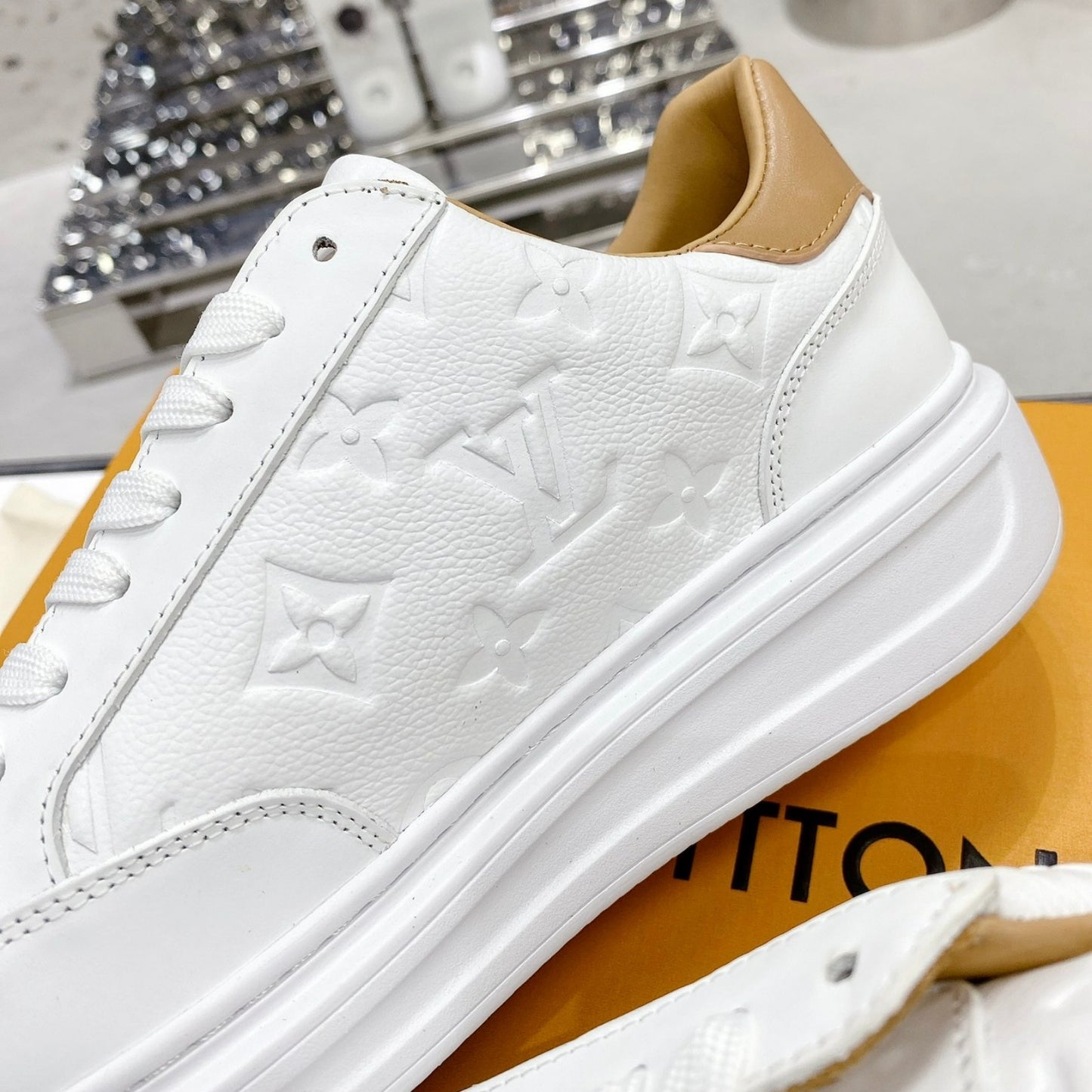 Tênis LV Beverly Hills Branco