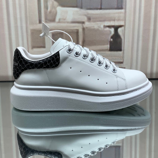 Tênis A Mcq Oversized Couro Branco #2