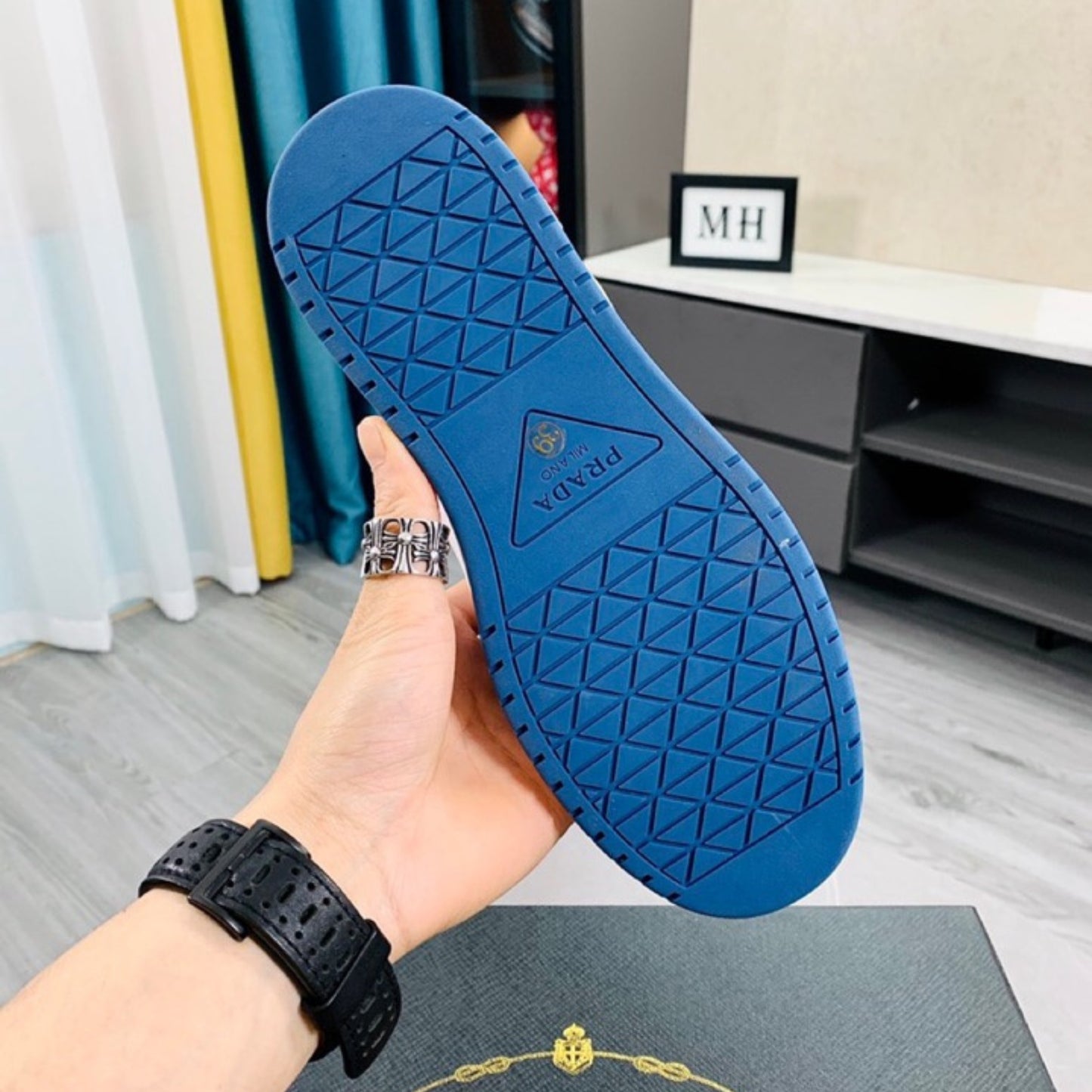 Tênis PD Downtown Azul com Branco